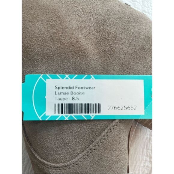 Splendid Women's Esmae Ankle Boots in Taupe NEW - Picture 9 of 10